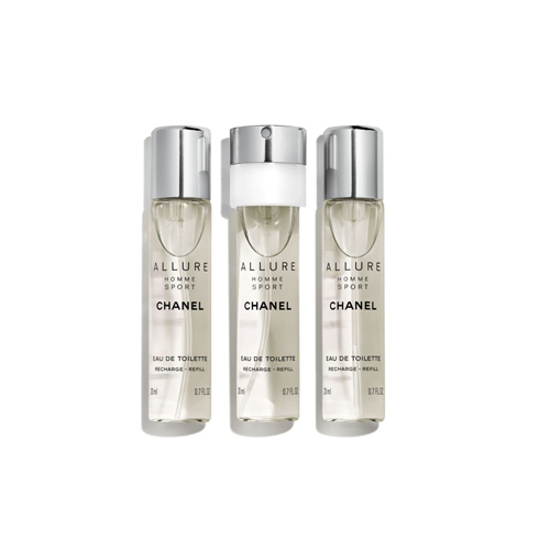 CHANEL ALLURE HOMME SPORT ТУАЛЕТНАЯ ВОДА СПРЕЙ ДЛЯ ПУТЕШЕСТВИЙ СО СМЕННЫМ ФЛАКОНОМ – фото 2