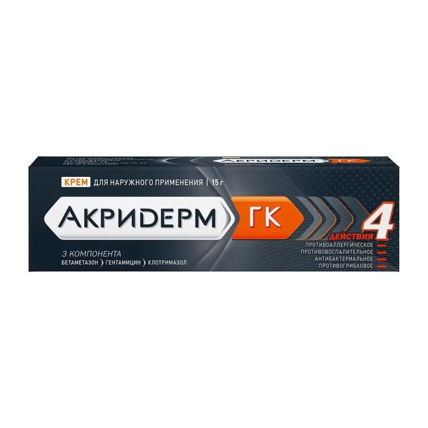 Акридерм ГК крем 30г N1 – фото 2